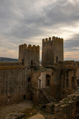 castle on a mountain
