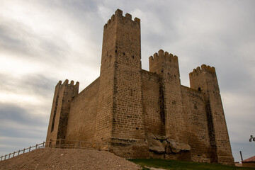 castle on a mountain
