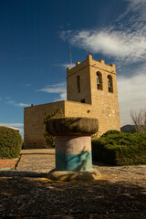 castle on a mountain
