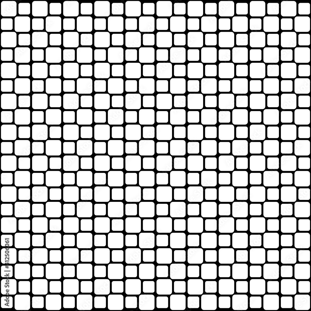 Poster alligator skin black and white pattern. vector pattern.