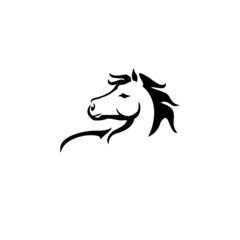 Vector mascot, cartoon of horse, 
Vector illustration icons and logo design elements - horse vector