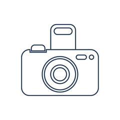 Camera Icon. Photography icon. Nature photography, geography, photo studio icon in vector illustration and flat style. 