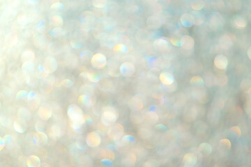 bokeh background with soft light: defocused multiple colorful lights
