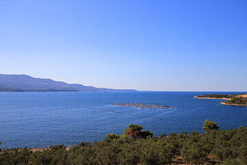 Beautiful sea view in Ksamil, Albania