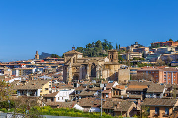 Fototapeta na wymiar View of Estella, Spain