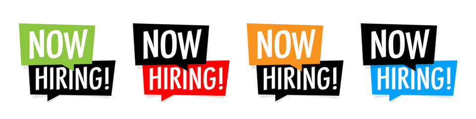 Now hiring