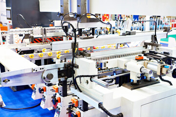 Automatic boring and welding machines