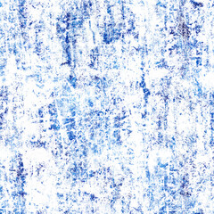 Seamless pattern with blue oil paint.