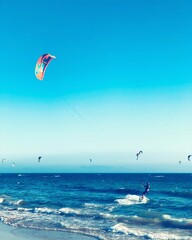 playa, mar, cometa, deporte, acuático, cielo, paracaídas, oceáno, oleaje, parapente, descargar, azul, kite surfing, surf, diversión, bragueta, apresurado, verano, parapente, deporte, extremidad, olas,