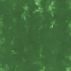 Green ink and watercolor texture on white paper background. Gradient paint strokes and decalcomania effect. Hand-painted gouache abstract image. Mess on the canvas.