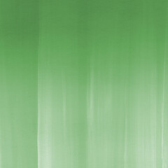 Green ink and watercolor texture on white paper background. Gradient paint strokes and decalcomania effect. Hand-painted gouache abstract image. Mess on the canvas.