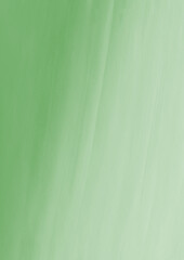 Green ink and watercolor texture on white paper background. Gradient paint strokes and decalcomania effect. Hand-painted gouache abstract image. Mess on the canvas.