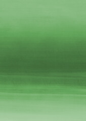 Green ink and watercolor texture on white paper background. Gradient paint strokes and decalcomania effect. Hand-painted gouache abstract image. Mess on the canvas.