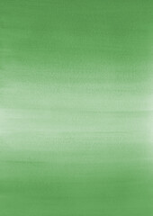 Green ink and watercolor texture on white paper background. Gradient paint strokes and decalcomania effect. Hand-painted gouache abstract image. Mess on the canvas.