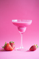 Strawberry smoothies