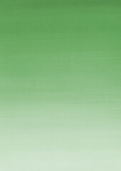 Green ink and watercolor texture on white paper background. Gradient paint strokes and decalcomania effect. Hand-painted gouache abstract image. Mess on the canvas.