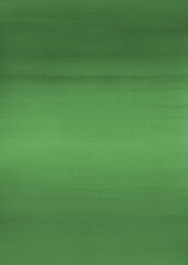 Green ink and watercolor texture on white paper background. Gradient paint strokes and decalcomania effect. Hand-painted gouache abstract image. Mess on the canvas.