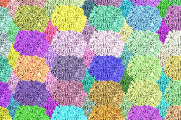Fototapeta na wymiar knitted texture with flowers