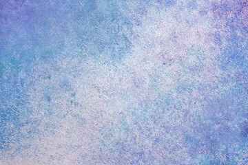 Painted blue and lilac paint background