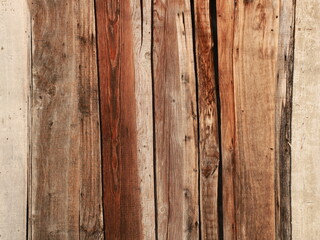 Old wood planks as a wall