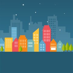 Obraz premium Ilustración flat para negocios