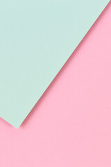 Abstract colored paper texture background. Minimal geometric shapes and lines in pastel pink and...