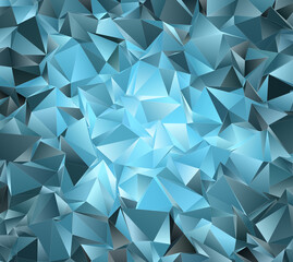Obraz premium 3d Triangles, abstract background. Design wallpaper.
