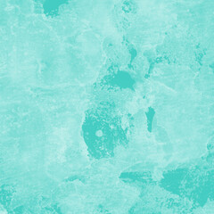 Aqua ink and watercolor texture on white paper background. Paint leaks and decalcomania effects. Hand-painted gouache abstract image. Mess on the canvas.