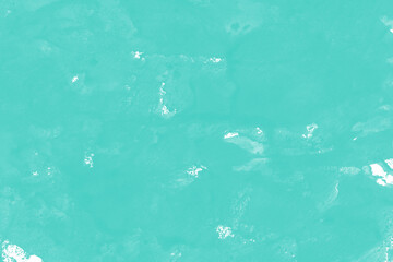 Aqua ink and watercolor texture on white paper background. Paint leaks and decalcomania effects. Hand-painted gouache abstract image. Mess on the canvas.