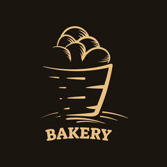 Old Culture with vintage style. Emblem design