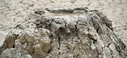 Azerbaijan, Qobustan Mud Volcanoes on the Absheron Peninsula