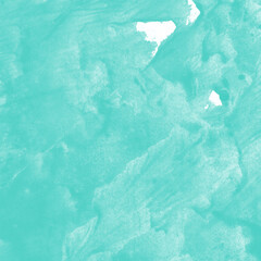 Aqua ink and watercolor texture on white paper background. Paint leaks and decalcomania effects. Hand-painted gouache abstract image. Mess on the canvas.