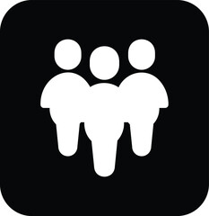 SEO and Media Marketing icon, solid style