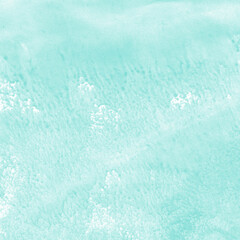 Aqua ink and watercolor texture on white paper background. Paint leaks and decalcomania effects. Hand-painted gouache abstract image. Mess on the canvas.