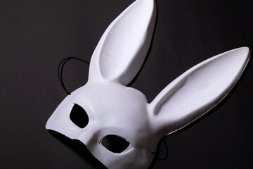 Mask. Fashion photo. dark. Mask. 