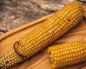 corn on the cob. Food. 