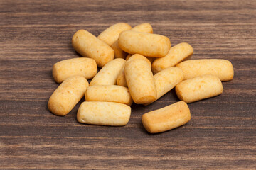 Traditional Colombian gastronomy of achiras del huila snacks.