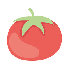 icon of tomato vegetable, colorful design