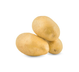 potato isolated on a white background