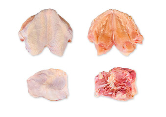 Quality fresh chicken meat from the poultry industry.