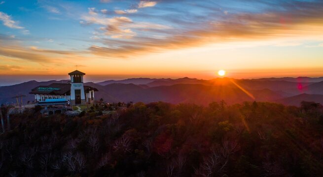 A Beautiful Sunrise @Yongpyong, South Korea