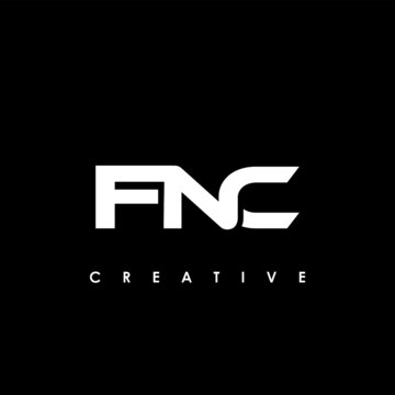 FNC Letter Initial Logo Design Template Vector Illustration