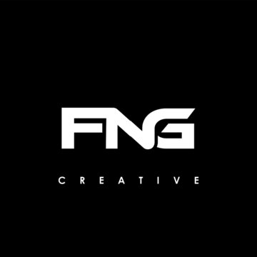 FNG Letter Initial Logo Design Template Vector Illustration