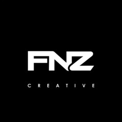 FNZ Letter Initial Logo Design Template Vector Illustration