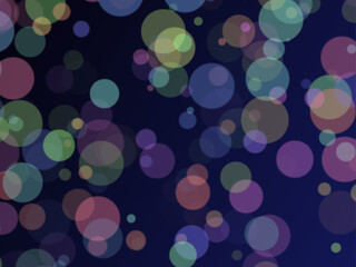 光の漂う背景 泡 ボール 明かり ライト アブストラクト