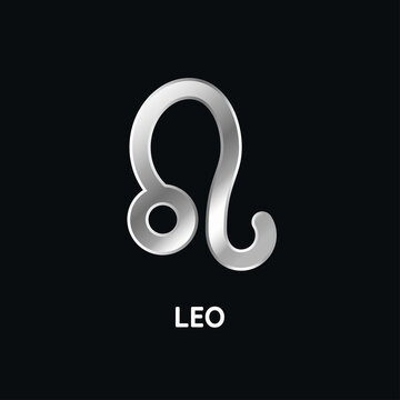 Astrological zodiac Leo. 12 zodiac symbol. Astronomy occult symbol with zodiac sign.