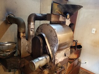 業務用　コーヒー焙煎機　old coffee roaster 