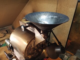 業務用　コーヒー焙煎機　old coffee roaster 