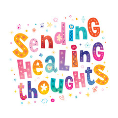 sending healing thoughts