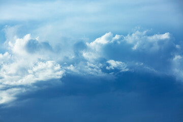 blue sky with clouds